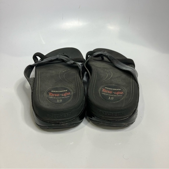 Skechers Tone-ups flip flop sandals size 10 - Picture 4 of 7